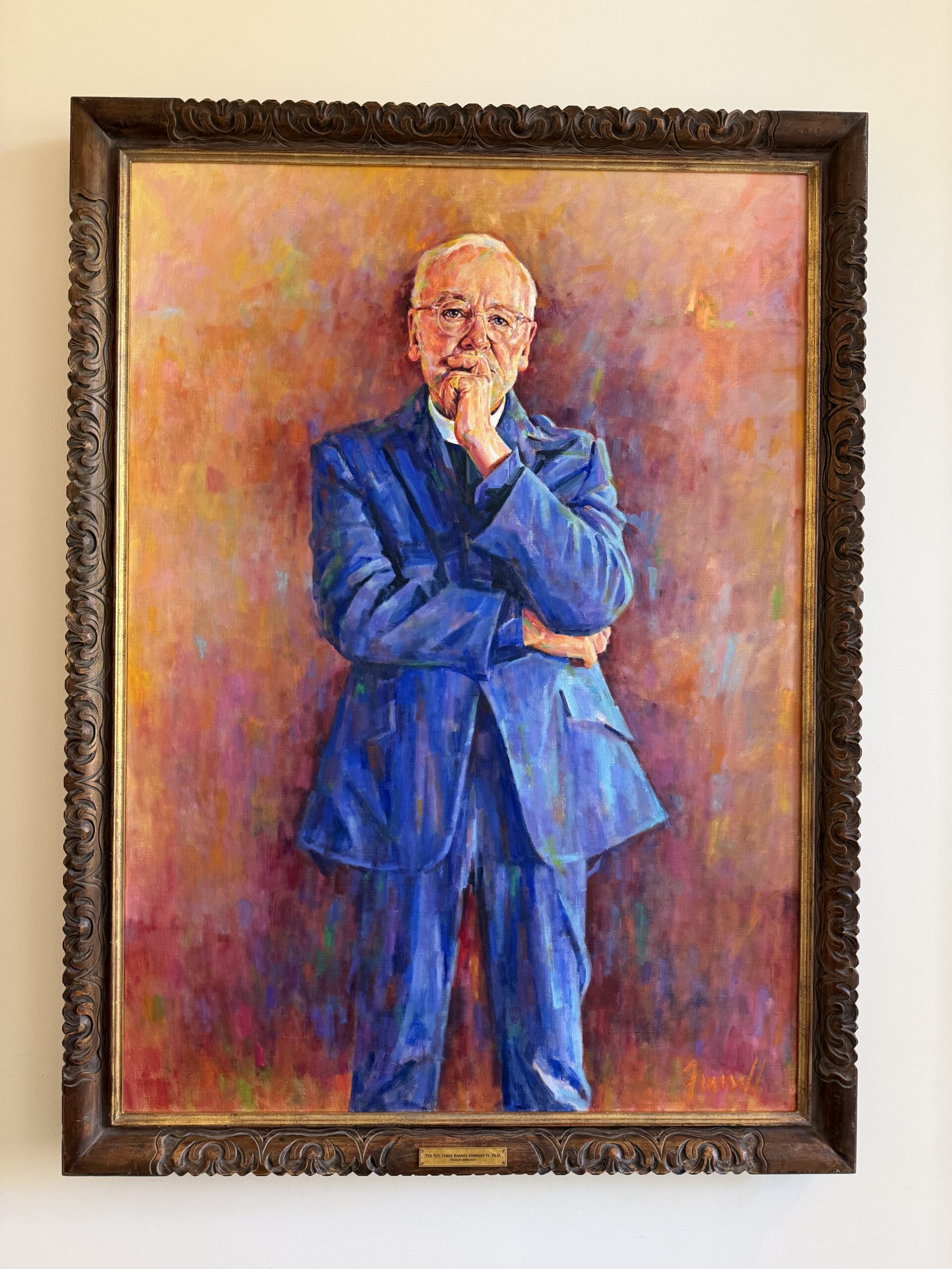 The Portrait Unveiling of the Rev. James Barney Hawkins IV, Ph.D.